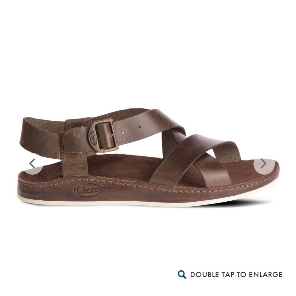 Leather Otter Chaco's size 8